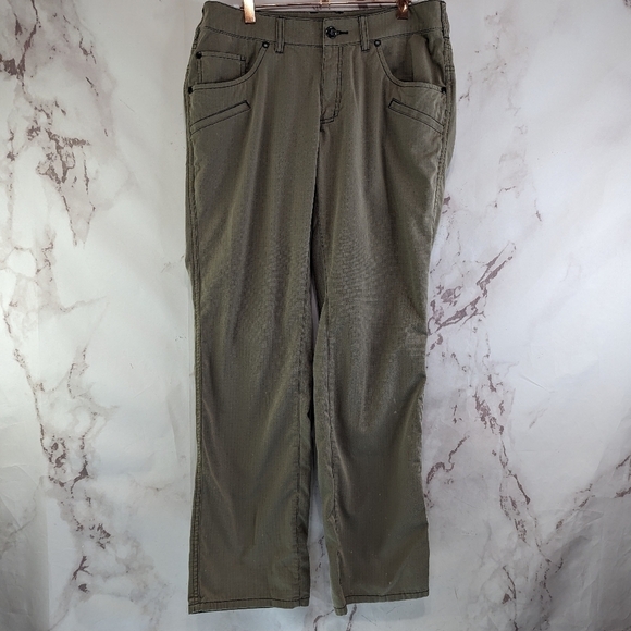 511 Tactical Pants Women 10 X 31 Khaki Tan Brown Pockets Cirrus Ripstop 5.11 - Picture 5 of 13